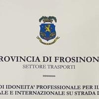 Licenza attestato trasporti conto terzi