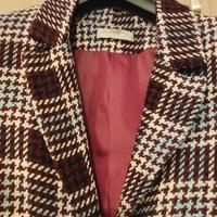 giacca bordeaux nuova per sbaglio taglia 