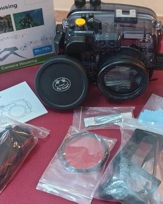 Scafandro custodia subacquea Seafrog per Sony A6xx