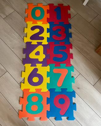 Puzzle tappeto bimbi