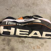 borsone tennis head nero ho arancio