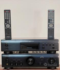 Sistema Hi-Fi Denon PMA-800NE + DCD-800NE + Cavi 