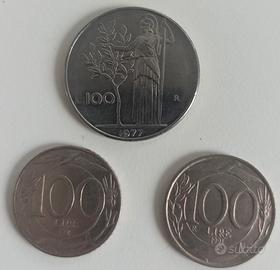 monete 100 lire