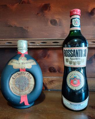 Lotto 2 Bottiglie Liquori Vintage Gio. Buton Bolog