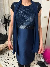 vestito cerimonia taglia 42 nuovo mai indossato 