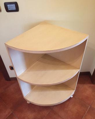 Angoliera in legno
