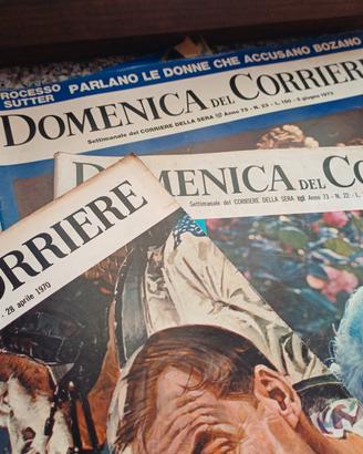 Domenica del Corriere anni 70