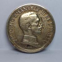 Moneta argento 2 lire