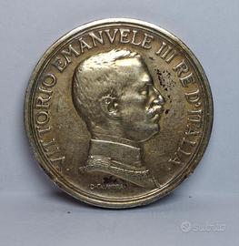 Moneta argento 2 lire