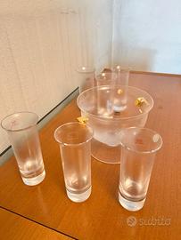 Servizio bicchieri cristallo