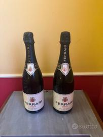 Coppia bottiglie Ferrari