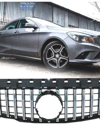 GRIGLIA MERCEDES CLA C117 13-18 LOOK AMG GT NERO C