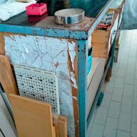 Banco da hobby lavoro in ferro 