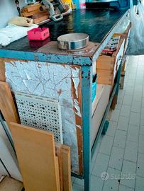 Banco da hobby lavoro in ferro 