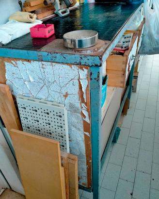 Banco da hobby lavoro in ferro 