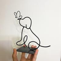 Creazioni in ferro, cucciolo cane, Eriarte