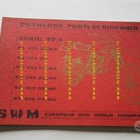 SWM TF1 Regolarità 1980 catalogo ricambi Telaio