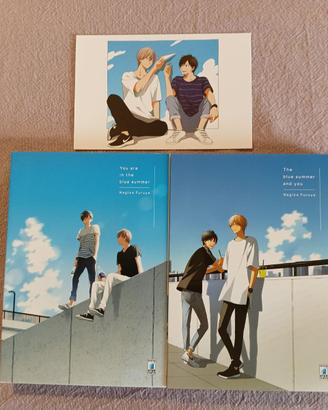 manga blue summer box cofanetto bl