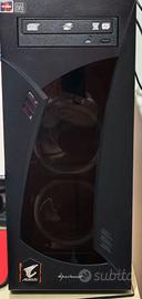 Case sharkoon rgb night shark