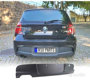 DIFFUSORE BMW E87 04-07 LOOK M DOPPIA USCITA SINIS