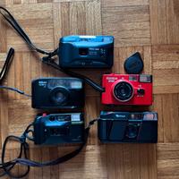 5 macchine fotografiche analogiche NON testate