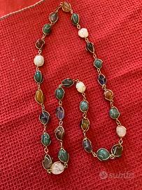 Collana Vintage in pietre  dure