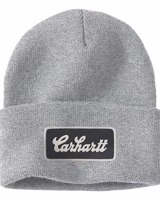 Carhartt Script Patch Beanie Grigio - 706355