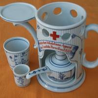 RAUENSTEIN inalatore - Porcellana inizi '900