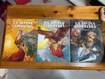 La Divina Commedia illustrata 3 volumi