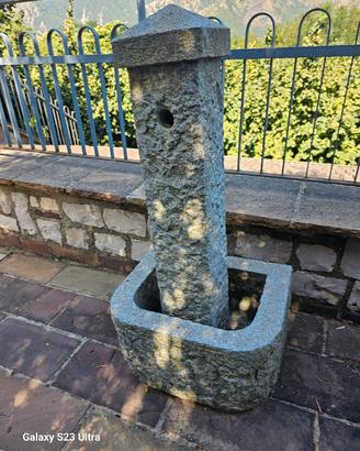 fontane in granito da giardino