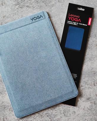 Custodia Lenovo Yoga 14" – Cosmic Blue, nuova