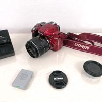 Nikon d3300 RED Video FULL HD PARI AL NUOVO