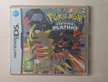 Pokemon Platino cartuccia e scatola originali