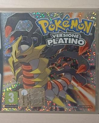 Pokemon Platino cartuccia e scatola originali