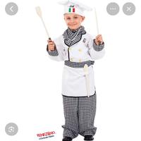 Costume piccolo cuoco carnevale