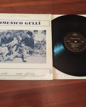 DOMENICO GULLI'-DISCO VINILE LP 33 GIRI-TANTE VITE