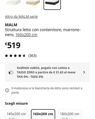Letto Malm Ikea