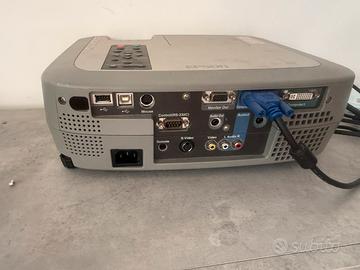 Proiettore Epson vintage, VGA DVI S- video
