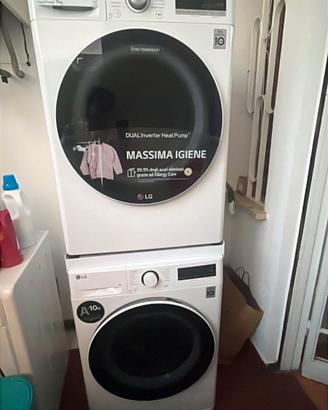 lavatrice+asciugatrice LG