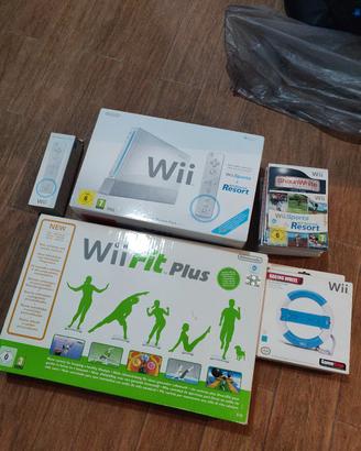 Nintendo Wii + 2 controller+ balance board+giochi