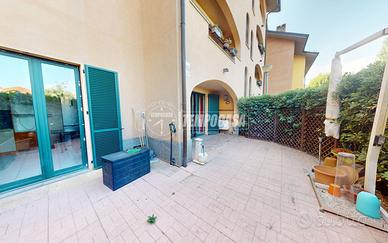 Trilocale con giardino, box e cantina!!