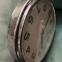 Orologio da parete acciaio inossidabile cromato