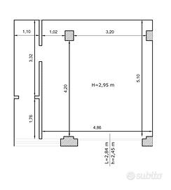 LOC. COMMERCIALE C1 con bagno Zona Maserati (MO)
