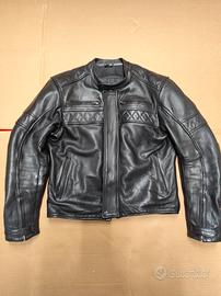 giacca in pelle moto 