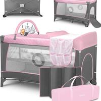 lettino con fasciatoio anche da viaggio 