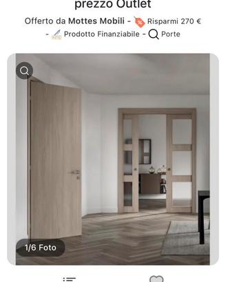 Porte interne GD DORIGO come nuove