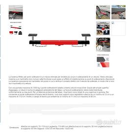 Traverse di sollevamento Wiltec 2000 kg di porta