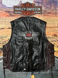 Gilet pelle 95th Anniversario XL Harley Davidson