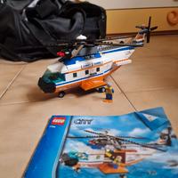 Elicottero Guardia costiera Lego city 7738