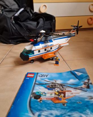 Elicottero Guardia costiera Lego city 7738